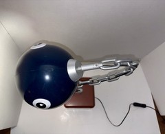 Super Mario Bros Chain Chomp Lamp Light Game Room Collectible Rare READ PLEASE!