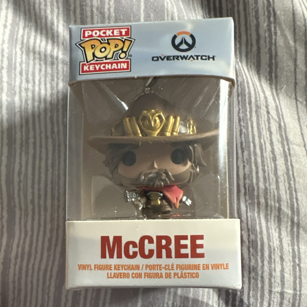Funko Pocket Pop! Keychain Overwatch McCree Vinyl Figure Keychain 12852281