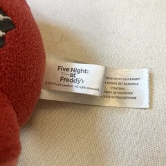 FNAF Five Nights At Freddy’s Plush lot Of 2 Funtime Foxy 10” Nightmare Foxy 6”