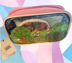 Nintendo Kirby 3 PC Cosmetic Makeup Bag Set NEW