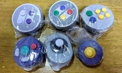Nintendo Controller Button Collection Vol.2 Complete Set of 6 keychain Charm NEW