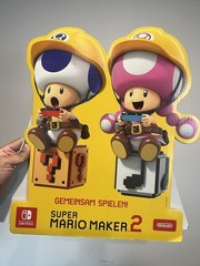 Nintendo Super Mario Maker 2 Promotional Display Germany Nintendo 3DS