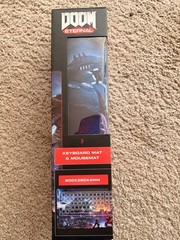 DOOM Eternal Keyboard Mat & Mousepad The Ancient Gods Keyart PS4 PS5 Xbox One