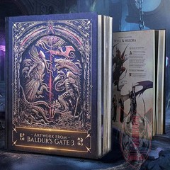 Baldur’s Gate 3 Artbook, Collector’s Edition Art Book Hardcover Official NEW PS5