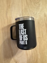 Official PlayStation Gear The Last of Us Part II Ruston Coffee Camper Mug RARE