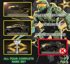 Halo Infinite – Rockstar Energy Full Set Coatings & Emblem Pack – MA40 w Warthog