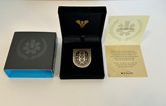 Destiny 2 Aquanaut Seal Title Pin – Bungie Reward Medallion RARE RETIRED