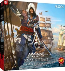 ASSASSIN’S CREED BLACK FLAG RESYNCED PUZZLE JIGSAW 1000 ASSASSINS CUSTOMS FREE