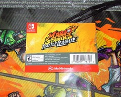 Mario Strikers: Battle League Drawstring Bag (My Nintendo Reward) Brand New