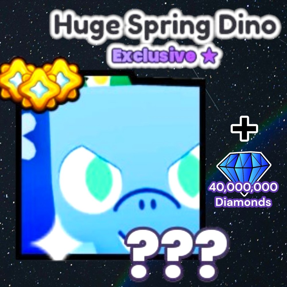 HUGE Spring Dino + 40 Million Diamonds. PS99