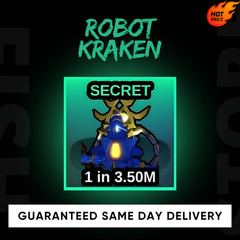 Roblox Fish It Robot Kraken Secret 1/3.50M