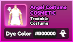 World Zero WZ – COSMETICS – #B00000 (GHOST) – COSTUME