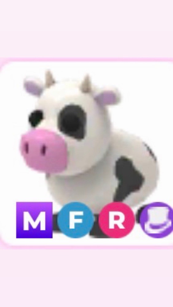 Cow Character Image Video Game Merchandise Collectible Plush – Cow Plush Model