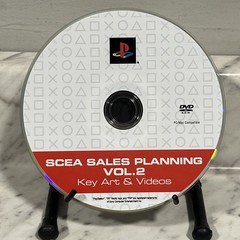 GameStop SCEA Sales Planning Vol.2 Key Arts & Video Game DVD Rare HTF PSP PS2&3
