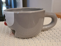Cuphead Ceramic Mug – No Straw Stirrer Official Studio MDHR