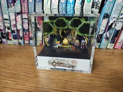 Chrono Trigger Campfire Handmade Diorama – Gameboy / Retro Gaming Cube – Fanart