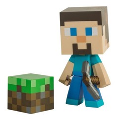 Minecraft Steve Vinyl 6-inch Figure Officially Licensed Jinx