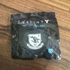 Destiny 2016 Rise of Iron Iron Lords Sigil Collectible Pin Sealed and Retired