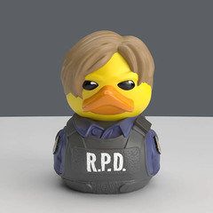 TUBBZ BATHTUB 1ST Edition MINI Resident Evil: Leon Kennedy DUCK FIGURE jeep