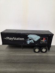 Playstation 1 PS1 Buddy L Semi Truck Tractor Trailer Logo Rare Collectible