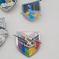 Lot of 8 Destiny 2 Bungie Pins Lot – Be Heard, IWD, LGBTQ, 30th Shield, NO BACKS