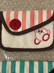 Nintendo Japan Club Nintendo Kirby Epic Yarn Snap Pouch Wallet Cases