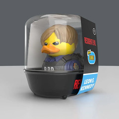 TUBBZ BATHTUB 1ST Edition MINI Resident Evil: Leon Kennedy DUCK FIGURE jeep