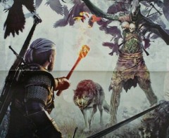 2016 THE WITCHER III WILD HUNT + SHENMUE Double-Sided Poster 40 cm. (15.75″)