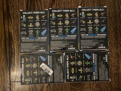 59 FALLOUT MYSTERY PIN BADGES VOLUME 2 BLIND BOX OFFICIAL BETHESDA COLLECTIBLE