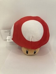 Super Mario Plush Nintendo Red Mushroom 6” Plush New