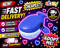 Blue Whale / All Variations! FR, NFR, MFR, Neon, Mega – Adopt From Me