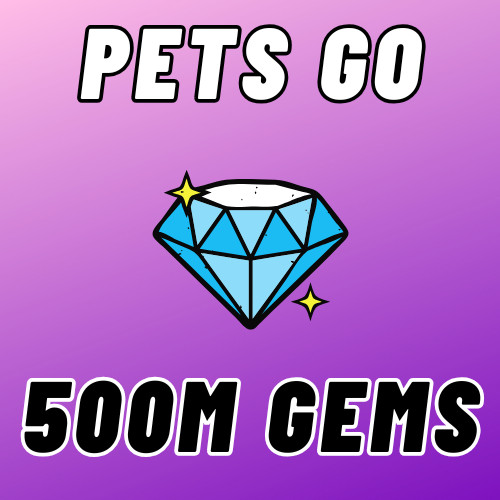 Roblox | Pets Go | Gems | Cheap | 500M Gems | Pet RNG | Fast | Reliable |