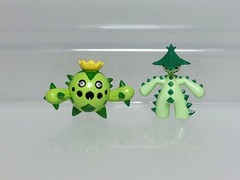 Pokemon Figure Cacturne FC Adv Bandai Cacnea Suction Cup Banpresto G03 0.9-1.2in