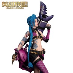 League of Legends LOL Jinx Pen Figure Model Riot Games Official Merchandise