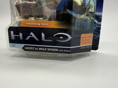 Ghost vs Wolf Spider HALO Micro Ops Series 1 Mini Playset New McFarlane Toys
