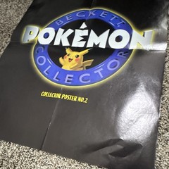 Beckett Collector Poster No.2 Glossy Pokémon double sided Poster Marill Pikachu