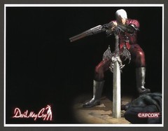 Devil May Cry 1 (Dante) Playstation 2 PS2 PC Game Art Print Glossy Small Poster