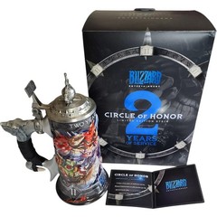 Blizzard Entertainment Limited Edition Circle of Honor Stein 2 Years of Service