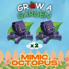 Grow a Garden | 2X Mimic Octopus | GAG ⚡ Fast Delivery ⚡