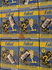 59 FALLOUT MYSTERY PIN BADGES VOLUME 2 BLIND BOX OFFICIAL BETHESDA COLLECTIBLE
