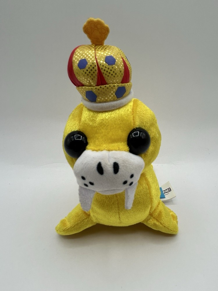 AM! Adopt Me Legendary Chase Golden Walrus Surprise Plush 6-inch