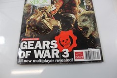 2010 Xbox Magazine Gears Of War 3 on Cover