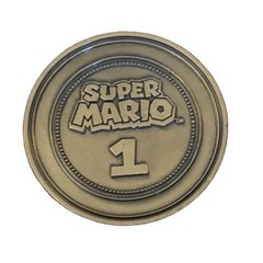 Nintendo Super Mario Gold Color Collectible Coin 1.5″ CultureFly Preowned