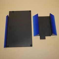 Blue Gradient Sony Vertical Horizontal Stand Playstation 2 PS2 SCPH-10040