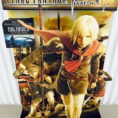 Final Fantasy Type O Standee Store Display XBOX PS4 3D 2015 Game Stop Authentic