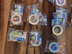 Super Rare Frankford Wonder Ball Super Mario Coins Stickers and Collector’s Book