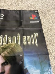 Resident Evil 4 Playstation 2 Custom Wall Flag Banner Tapestry 2 x 3 Ft, PS2
