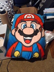 Official Nintendo 2019 Super Mario Brothers Decorative Bed Throw Pillow