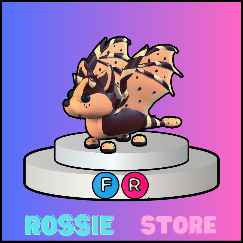 FR CHOCOLATE CHIP BAT DRAGON – ADOPT from ME Now! (fly ride)