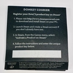 DotA2 Donkey Courier Pin New With Code Valve Steam Dota The International RARE